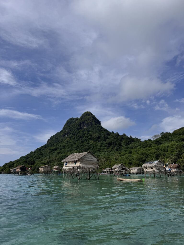 sea nomad village